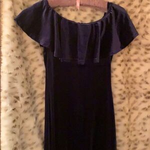 Velour dress 